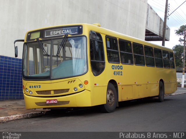 AVOA - Auto Viação Ourinhos Assis 41412 na cidade de Ourinhos, São Paulo, Brasil, por Cristiano Soares da Silva. ID da foto: 1644876.