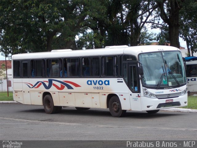 AVOA - Auto Viação Ourinhos Assis 11022 na cidade de Ourinhos, São Paulo, Brasil, por Cristiano Soares da Silva. Número da foto: #1644924.