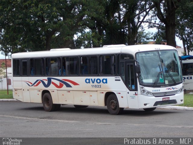 AVOA - Auto Viação Ourinhos Assis 11022 na cidade de Ourinhos, São Paulo, Brasil, por Cristiano Soares da Silva. ID da foto: 1644924.