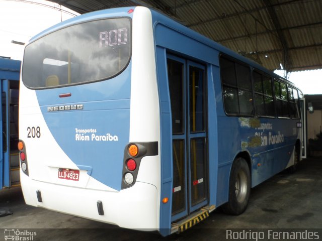 Transportes Além Paraíba 208 na cidade de Além Paraíba, Minas Gerais, Brasil, por Rodrigo Fernades. Número da foto: #1644139.