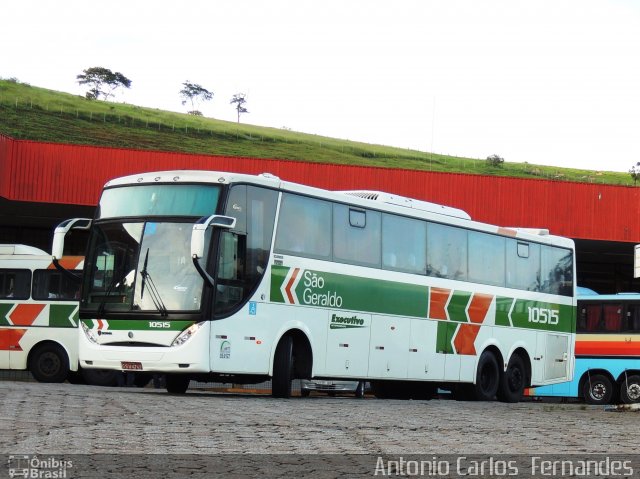 Cia. São Geraldo de Viação 10515 na cidade de João Monlevade, Minas Gerais, Brasil, por Antonio Carlos Fernandes. Número da foto: #1700006.