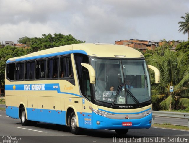 Viação Novo Horizonte 1023011 na cidade de Salvador, Bahia, Brasil, por Thiago Santos. Número da foto: #1700954.