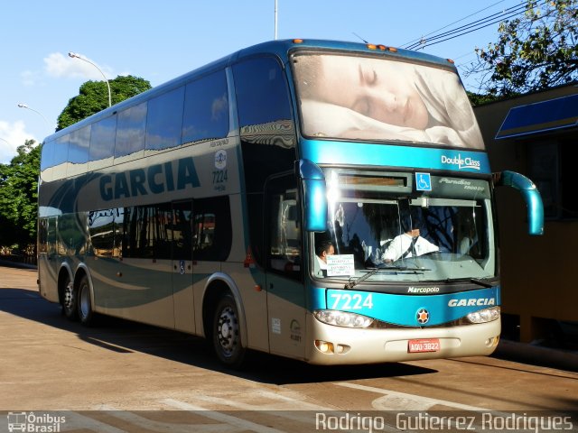 Viação Garcia 7224 na cidade de Maringá, Paraná, Brasil, por Rodrigo  Gutierrez Rodrigues. ID da foto: 1699568.