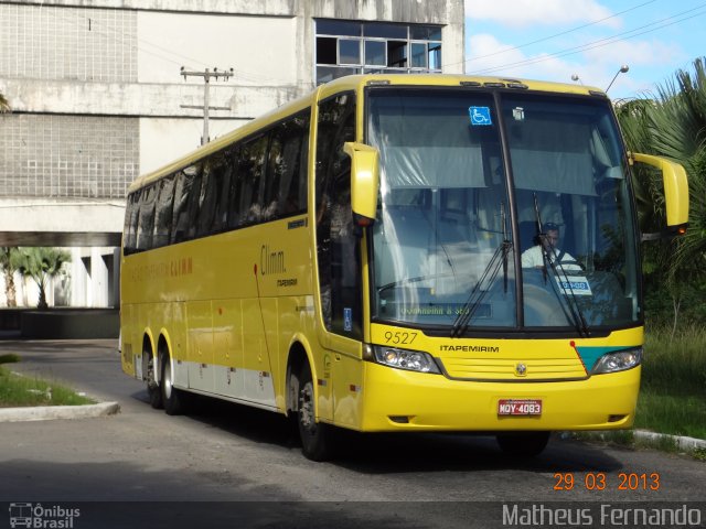 Viação Itapemirim 9527 na cidade de Recife, Pernambuco, Brasil, por Matheus Fernando. Número da foto: #1699766.