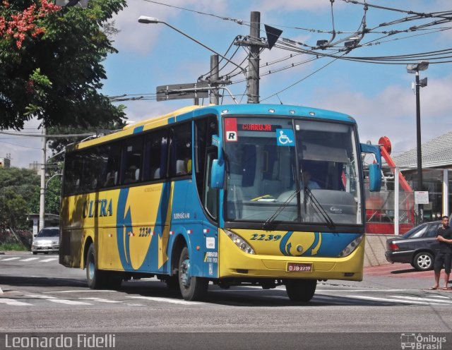 Viação Ultra 2239 na cidade de São Paulo, São Paulo, Brasil, por Leonardo Fidelli. Número da foto: #1700829.