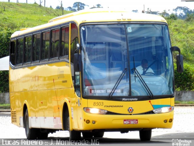 Viação Itapemirim 8503 na cidade de João Monlevade, Minas Gerais, Brasil, por Lucas Ribeiro de Souza Ferreira. Número da foto: #1700831.
