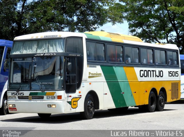 Empresa Gontijo de Transportes 15015 na cidade de Vitória, Espírito Santo, Brasil, por Lucas Ribeiro de Souza Ferreira. ID da foto: 1699677.