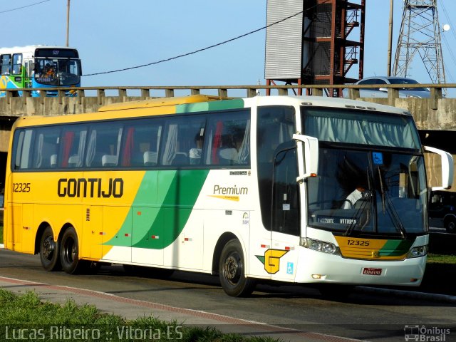 Empresa Gontijo de Transportes 12325 na cidade de Vitória, Espírito Santo, Brasil, por Lucas Ribeiro de Souza Ferreira. ID da foto: 1699676.