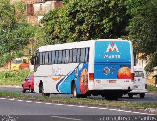 Marte Transportes 2950 na cidade de Salvador, Bahia, Brasil, por Thiago Santos. Número da foto: #1700687.