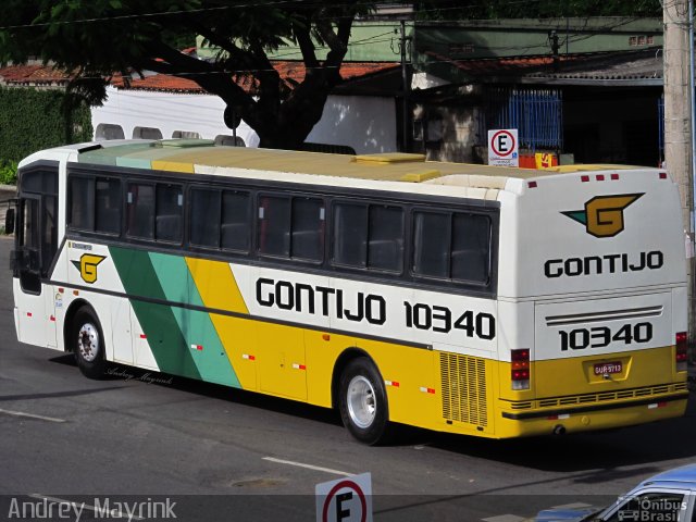 Empresa Gontijo de Transportes 10340 na cidade de Belo Horizonte, Minas Gerais, Brasil, por Andrey Gustavo. Número da foto: #1700590.