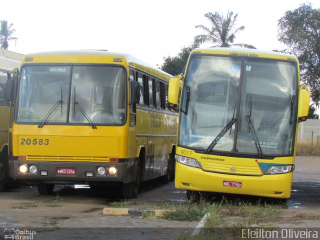 Viação Itapemirim 9017 na cidade de Feira de Santana, Bahia, Brasil, por Eleilton Oliveira. ID da foto: 1701077.