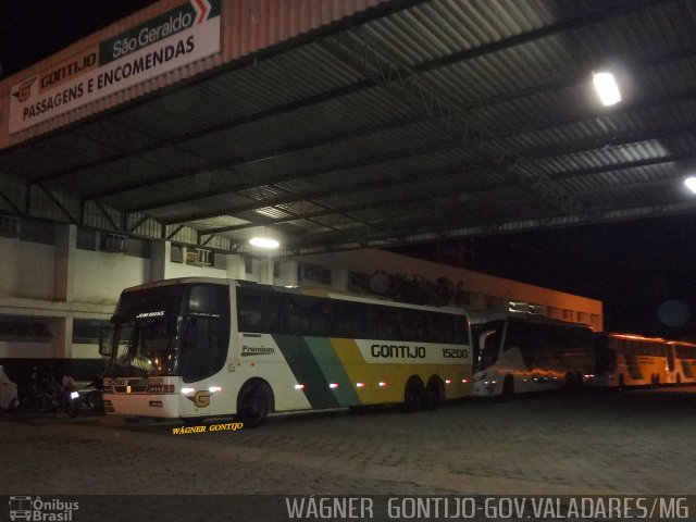 Empresa Gontijo de Transportes 15200 na cidade de Governador Valadares, Minas Gerais, Brasil, por Wagner Gontijo Várzea da Palma-mg. ID da foto: 1699960.