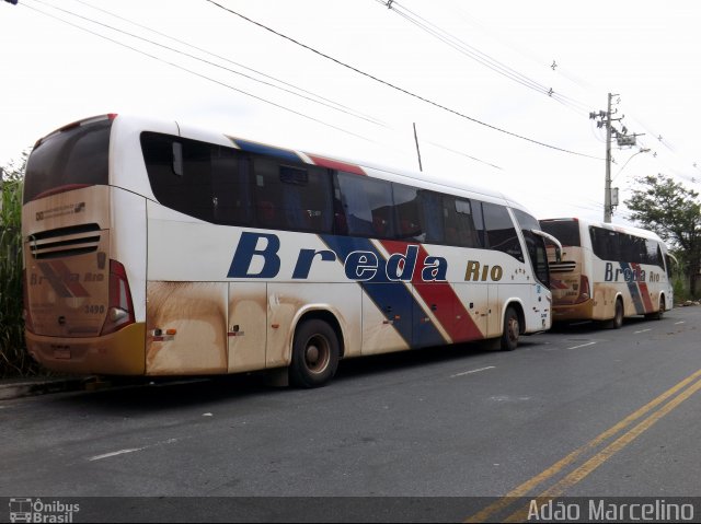 Breda Rio 3490 na cidade de Belo Horizonte, Minas Gerais, Brasil, por Adão Raimundo Marcelino. ID da foto: 1701205.