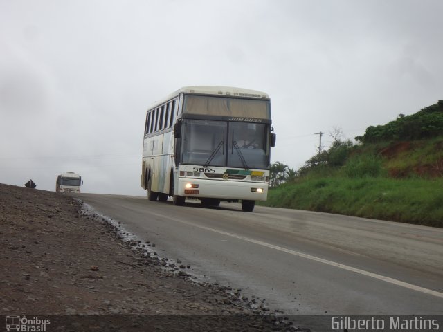 Empresa Gontijo de Transportes 5865 na cidade de João Monlevade, Minas Gerais, Brasil, por Gilberto Martins. Número da foto: #1701399.