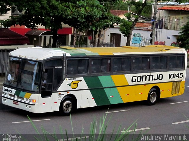 Empresa Gontijo de Transportes 10145 na cidade de Belo Horizonte, Minas Gerais, Brasil, por Andrey Gustavo. ID da foto: 1700622.