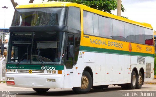 Nacional Expresso 66302 na cidade de Goiânia, Goiás, Brasil, por Carlos Júnior. ID da foto: 1702082.