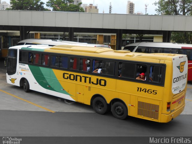 Empresa Gontijo de Transportes 11465 na cidade de Ribeirão Preto, São Paulo, Brasil, por Marcio Freitas. ID da foto: 1701585.