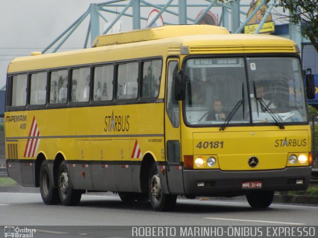 Viação Itapemirim 40181 na cidade de Resende, Rio de Janeiro, Brasil, por Roberto Marinho - Ônibus Expresso. ID da foto: 1703879.