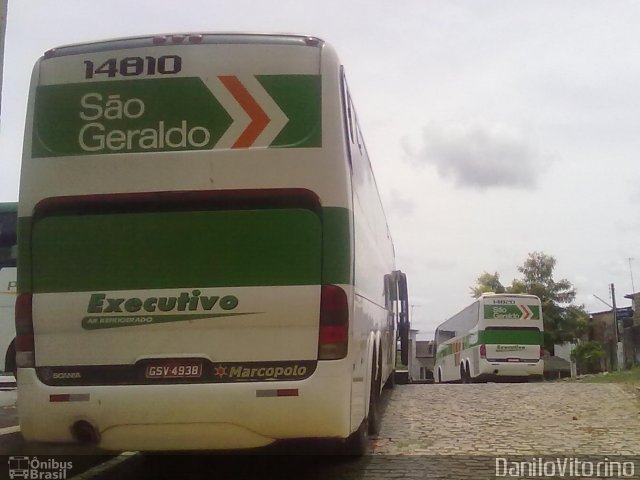 Cia. São Geraldo de Viação 14810 na cidade de Natal, Rio Grande do Norte, Brasil, por Nícolas Vitorino Lopes. Número da foto: #1702675.