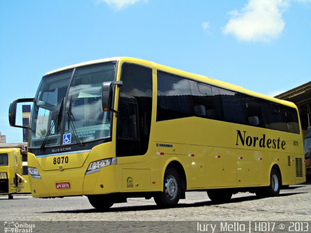 Viação Nordeste 8070 na cidade de Natal, Rio Grande do Norte, Brasil, por Iury  Mello. Número da foto: #1702145.