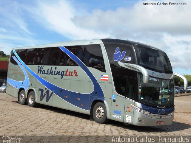 Washingtur Viagens e Excursões 1400 na cidade de João Monlevade, Minas Gerais, Brasil, por Antonio Carlos Fernandes. Número da foto: #1702427.