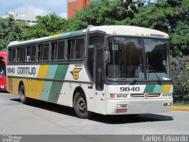 Empresa Gontijo de Transportes 9840 na cidade de São Paulo, São Paulo, Brasil, por Carlos Eduardo. ID da foto: 1646701.