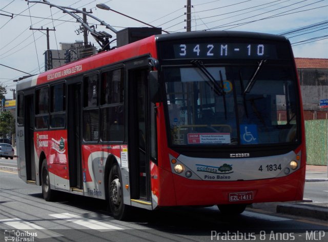 Himalaia Transportes > Ambiental Transportes Urbanos 4 1834 na cidade de São Paulo, São Paulo, Brasil, por Cristiano Soares da Silva. ID da foto: 1647372.