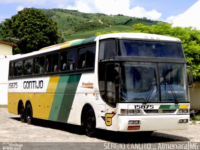 Empresa Gontijo de Transportes 15875 na cidade de Almenara, Minas Gerais, Brasil, por Sérgio Augusto Braga Canuto. ID da foto: 1647348.