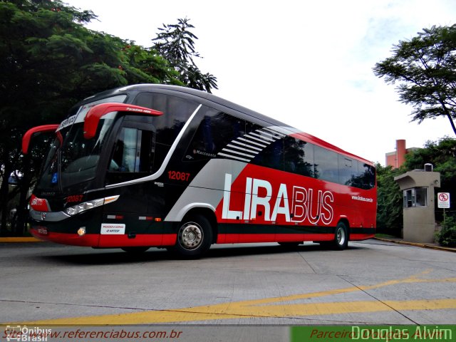 Lirabus 12087 na cidade de São Paulo, São Paulo, Brasil, por Douglas Alvim. Número da foto: #1647212.