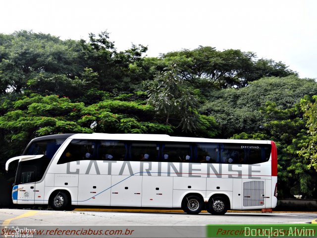 Auto Viação Catarinense 3200 na cidade de São Paulo, São Paulo, Brasil, por Douglas Alvim. Número da foto: #1647310.
