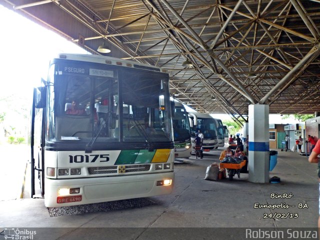 Empresa Gontijo de Transportes 10175 na cidade de Eunápolis, Bahia, Brasil, por Robson Souza. ID da foto: 1647452.