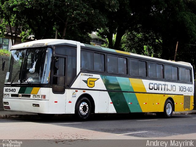 Empresa Gontijo de Transportes 10340 na cidade de Belo Horizonte, Minas Gerais, Brasil, por Andrey Gustavo. ID da foto: 1649219.