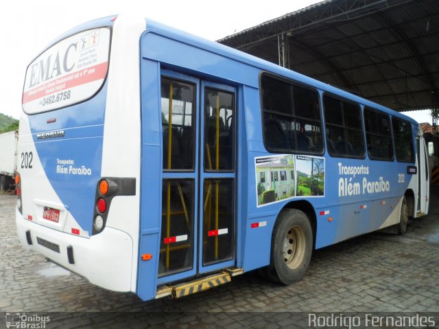 Transportes Além Paraíba 202 na cidade de Além Paraíba, Minas Gerais, Brasil, por Rodrigo Fernades. Número da foto: #1648818.