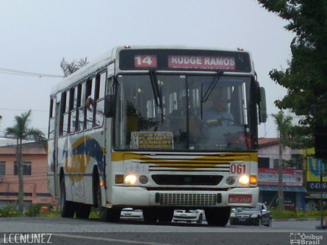 SBC Trans 061 na cidade de São Bernardo do Campo, São Paulo, Brasil, por Luis Nunez. ID da foto: 1651086.