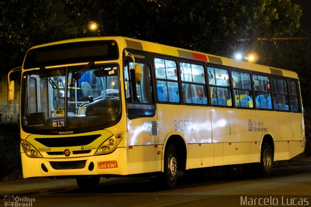 Viação Acari B42639 na cidade de Rio de Janeiro, Rio de Janeiro, Brasil, por Marcelo Lucas. Número da foto: #1651396.