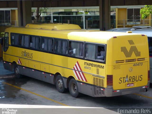 Viação Itapemirim 40473 na cidade de Ribeirão Preto, São Paulo, Brasil, por Fernando Reis. ID da foto: 1649732.