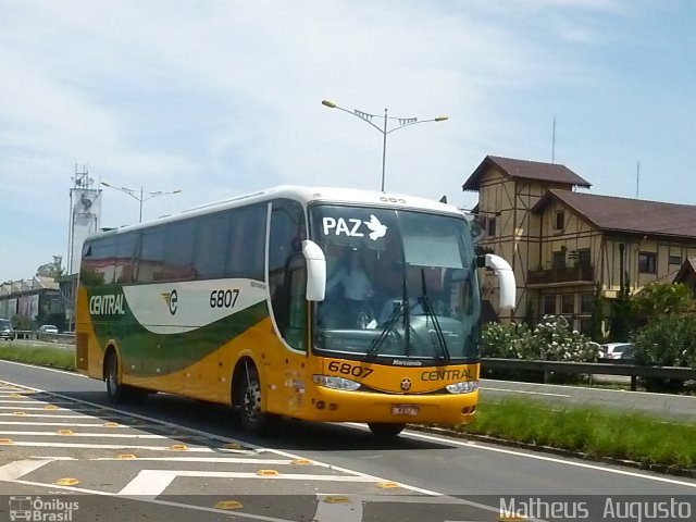 Central S.A. Transportes Rodoviários e Turismo 6807 na cidade de São Leopoldo, Rio Grande do Sul, Brasil, por Matheus  Augusto. Número da foto: #1649592.