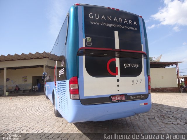 Expresso Guanabara 827 na cidade de Açu, Rio Grande do Norte, Brasil, por Karlheinz de Souza e Araújo. Número da foto: #1652817.