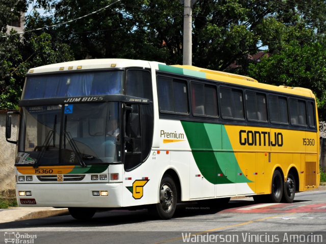 Empresa Gontijo de Transportes 15360 na cidade de Coronel Fabriciano, Minas Gerais, Brasil, por Wanderson Vinícius Amorim. Número da foto: #1652252.
