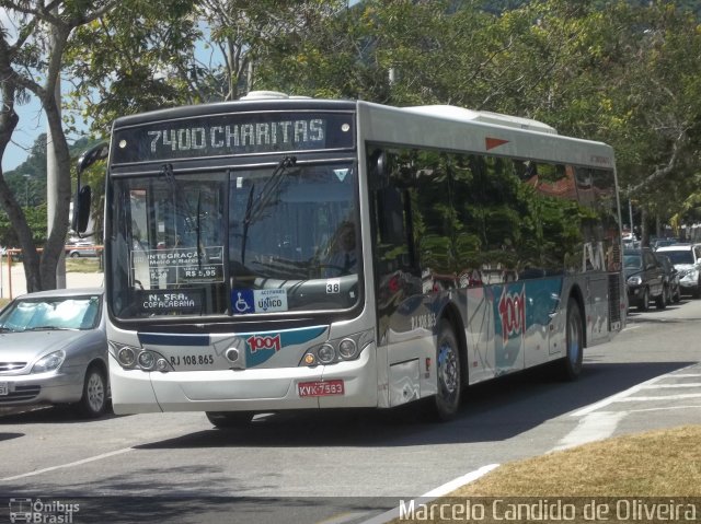 Auto Viação 1001 RJ 108.865 na cidade de Niterói, Rio de Janeiro, Brasil, por Marcelo Candido de Oliveira. ID da foto: 1652685.