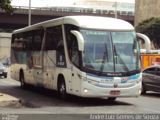 Auto Viação 1001 RJ 108.327 na cidade de Rio de Janeiro, Rio de Janeiro, Brasil, por André Luiz Gomes de Souza. ID da foto: 1653230.