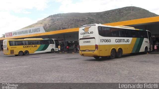 Empresa Gontijo de Transportes 17060 na cidade de Milagres, Bahia, Brasil, por Leonardo Fidelli. Número da foto: #1652237.