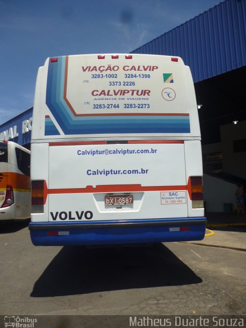 Viação Calvip 1650 na cidade de Laranjal Paulista, São Paulo, Brasil, por Matheus Duarte Souza. ID da foto: 1651798.