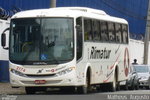Rimatur Transportes 3174 na cidade de Curitiba, Paraná, Brasil, por Matheus  Augusto. Número da foto: #1652933.