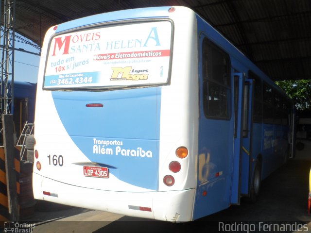 Transportes Além Paraíba 160 na cidade de Além Paraíba, Minas Gerais, Brasil, por Rodrigo Fernades. Número da foto: #1652910.
