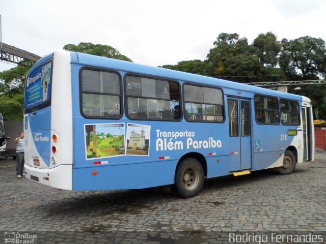 Transportes Além Paraíba 216 na cidade de Além Paraíba, Minas Gerais, Brasil, por Rodrigo Fernades. ID da foto: 1655409.