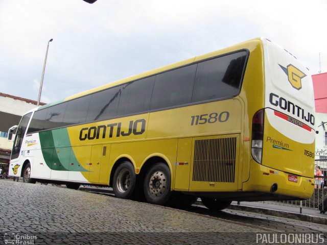 Empresa Gontijo de Transportes 11580 na cidade de Belo Horizonte, Minas Gerais, Brasil, por Paulo Camillo Mendes Maria. ID da foto: 1653921.