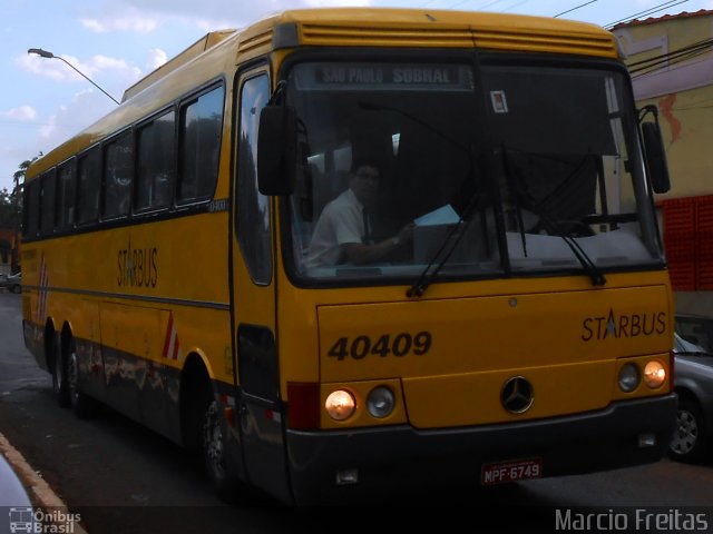 Viação Itapemirim 40409 na cidade de Ribeirão Preto, São Paulo, Brasil, por Marcio Freitas. ID da foto: 1654602.