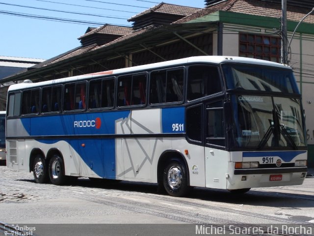 Viação Riodoce 9511 na cidade de Rio de Janeiro, Rio de Janeiro, Brasil, por Michel Soares da Rocha. ID da foto: 1653604.