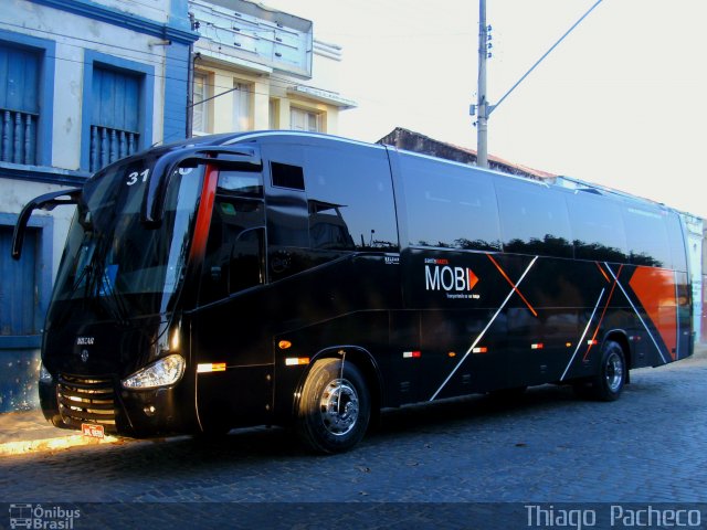MOBI Transporte 31840 na cidade de Januária, Minas Gerais, Brasil, por Thiago  Pacheco. Número da foto: #1654705.